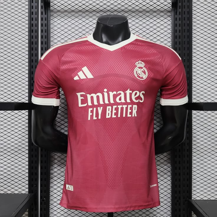 Real Madrid 2026/27 "Royal Berry" Away Kit (Player Version)